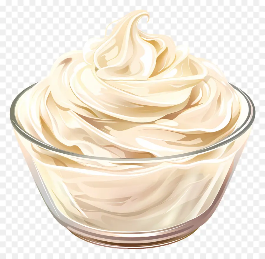 Tazón De Yogur，Helado PNG