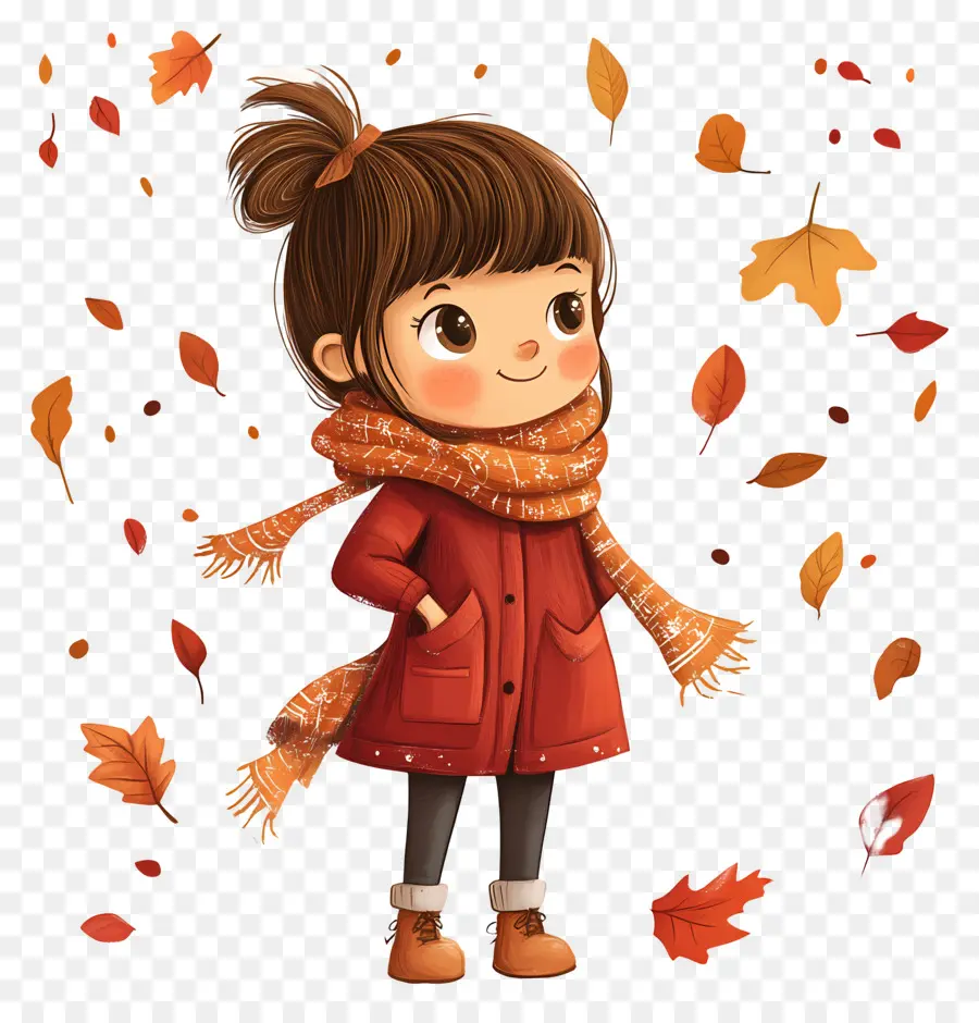 Chica De Otoño，Chica PNG