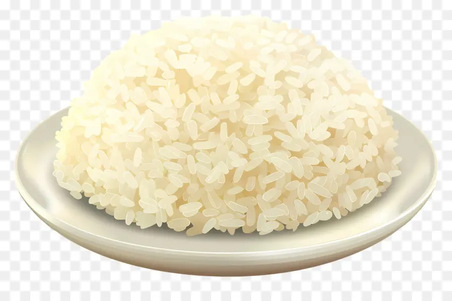 Arroz Al Vapor，Arroz Cocido PNG