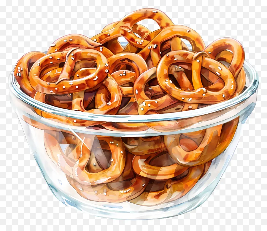 Tazón De Pretzels，Bol PNG