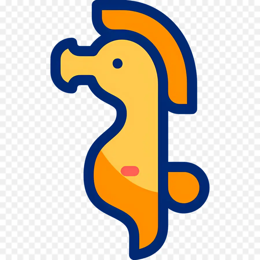 Caballito De Mar，Amarillo PNG