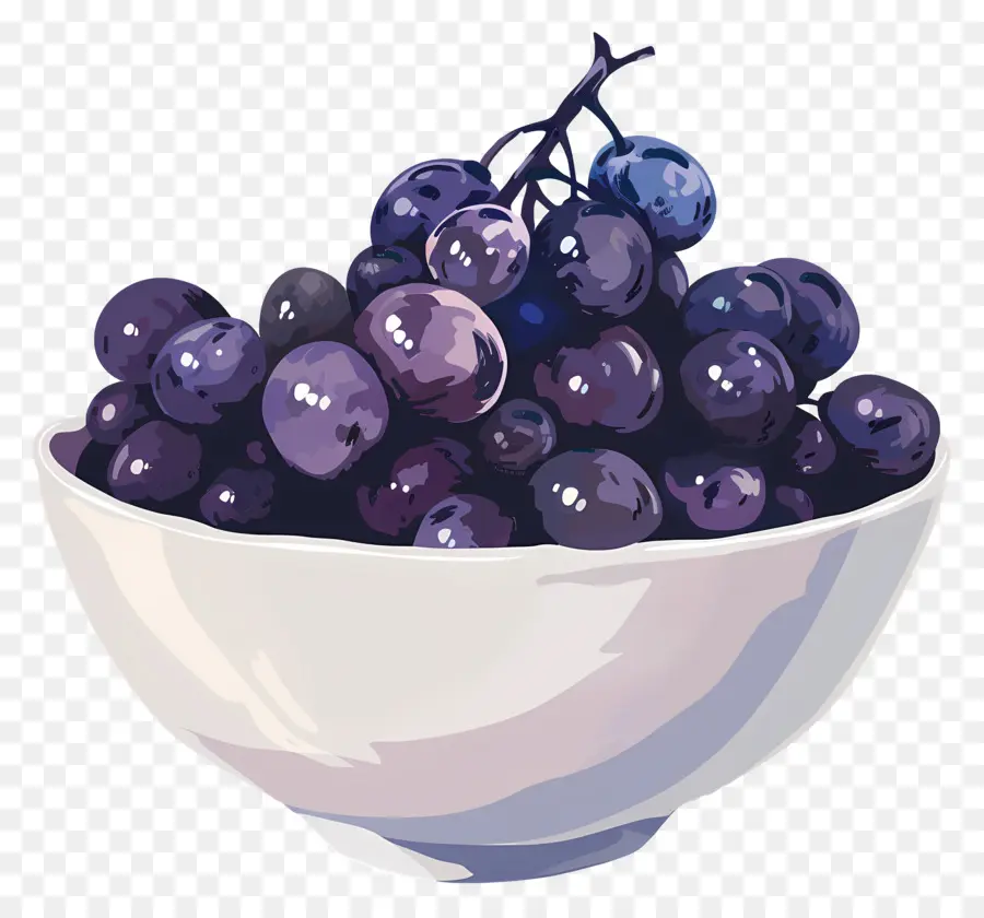 Tazón De Uvas，Uvas PNG