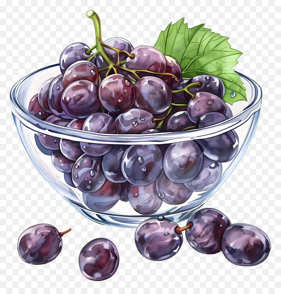 Tazón De Uvas，Uvas PNG