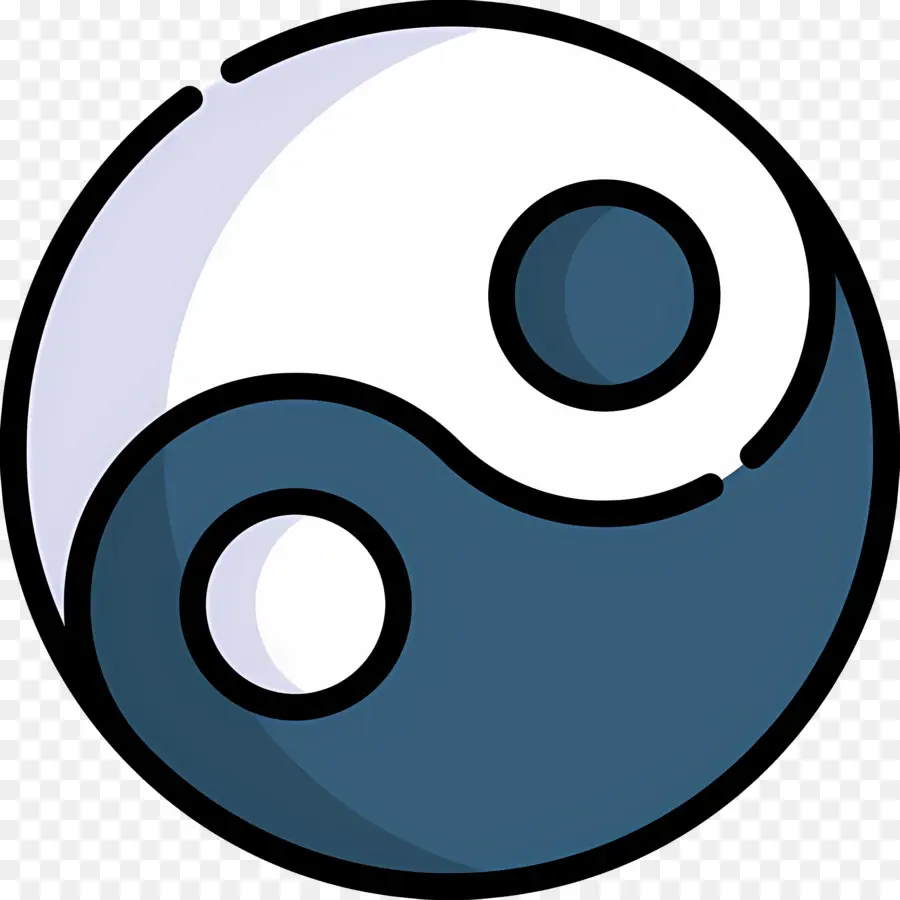 Yin Yang，Símbolo Yin Yang PNG