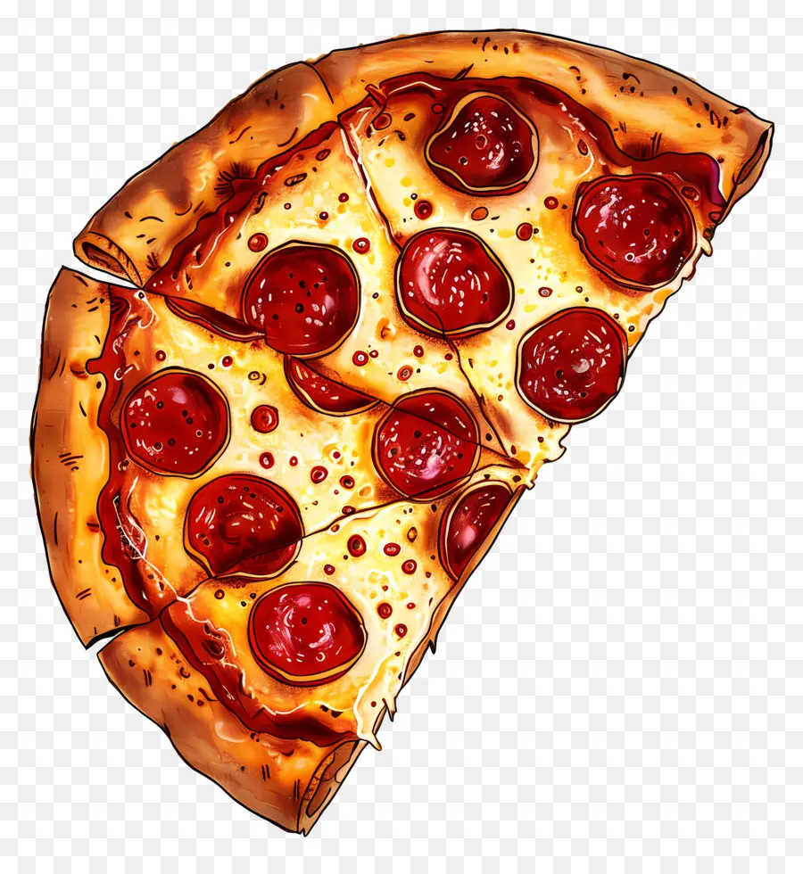 Pizza De Peperoni，Pizza PNG