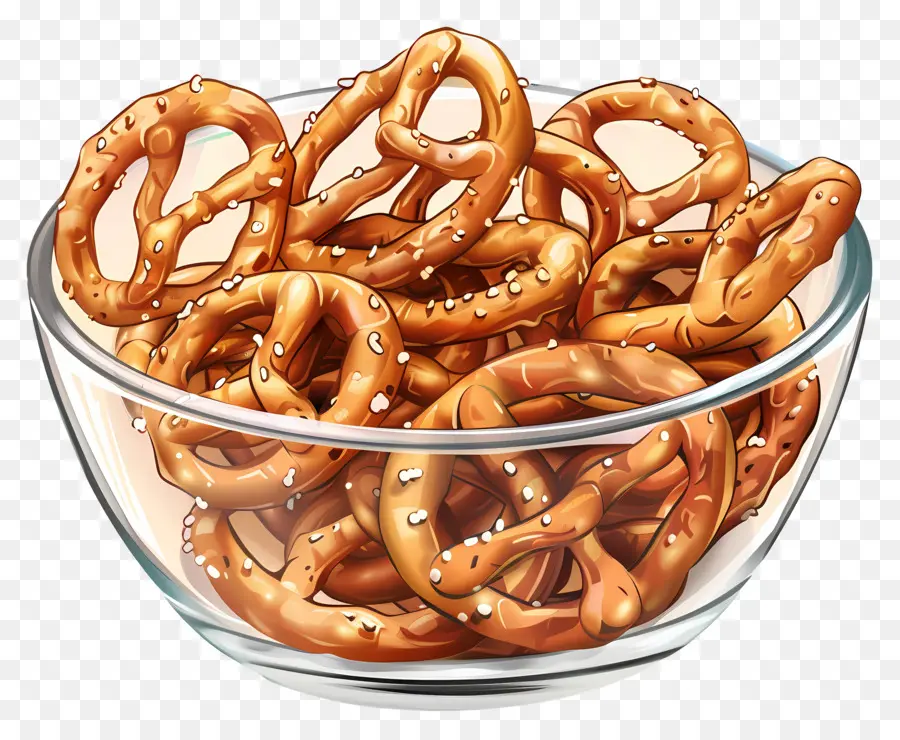 Tazón De Pretzels，Bol PNG