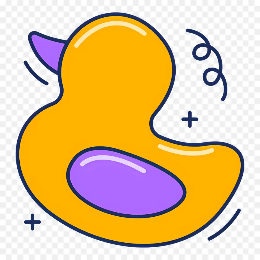 Pato，Pato Amarillo PNG