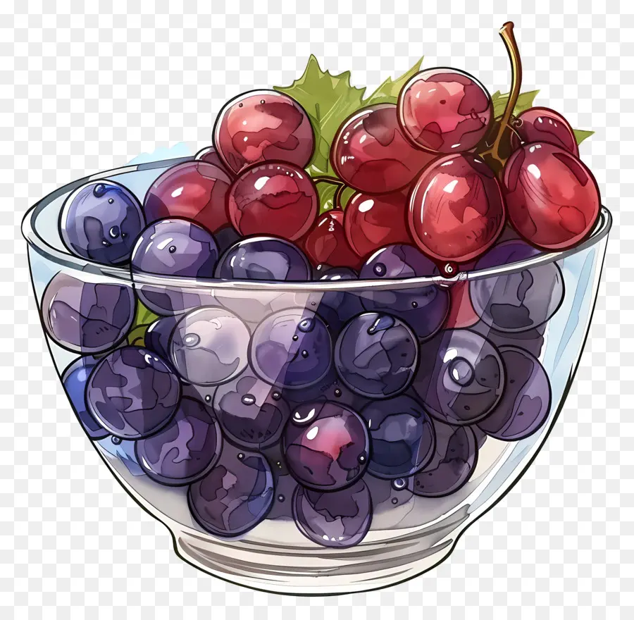 Tazón De Uvas，Uvas PNG