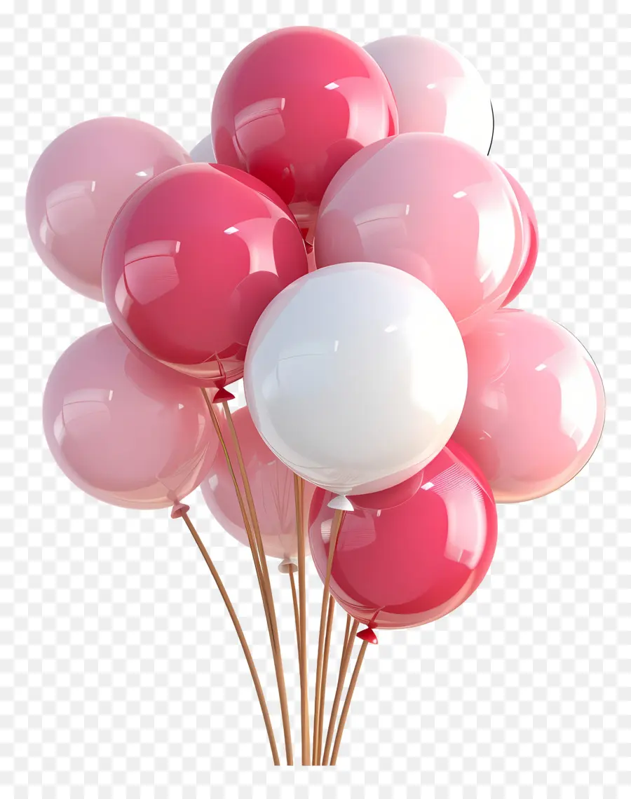 Manojo De Globos，Globos PNG