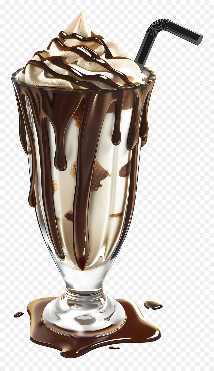 Batido De Chocolate，Postre PNG