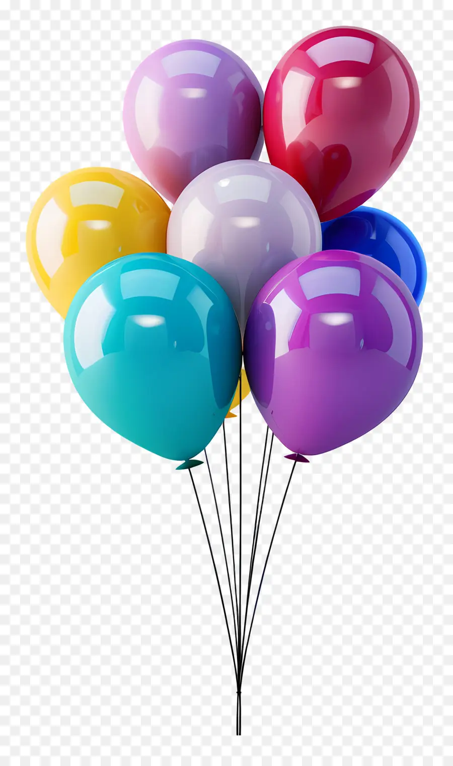 Manojo De Globos，Globos PNG