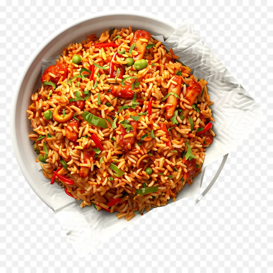 Arroz Jollof，Arroz Frito PNG