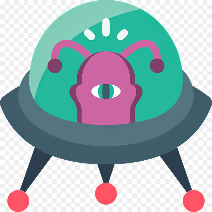 Ovni，Extraterrestre En Ovni PNG