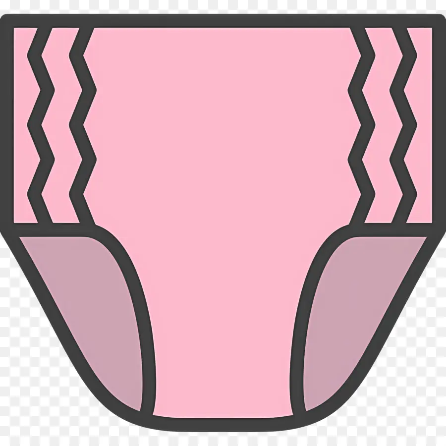 Pañal，Pañal Rosa PNG