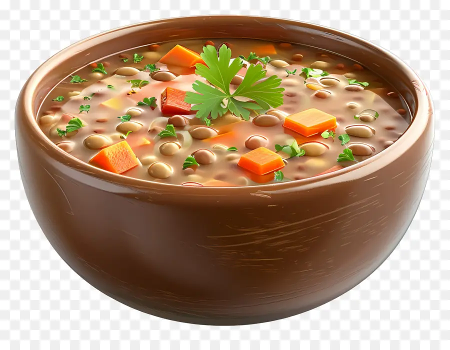 Sopa De Lentejas，Tazón De Sopa PNG