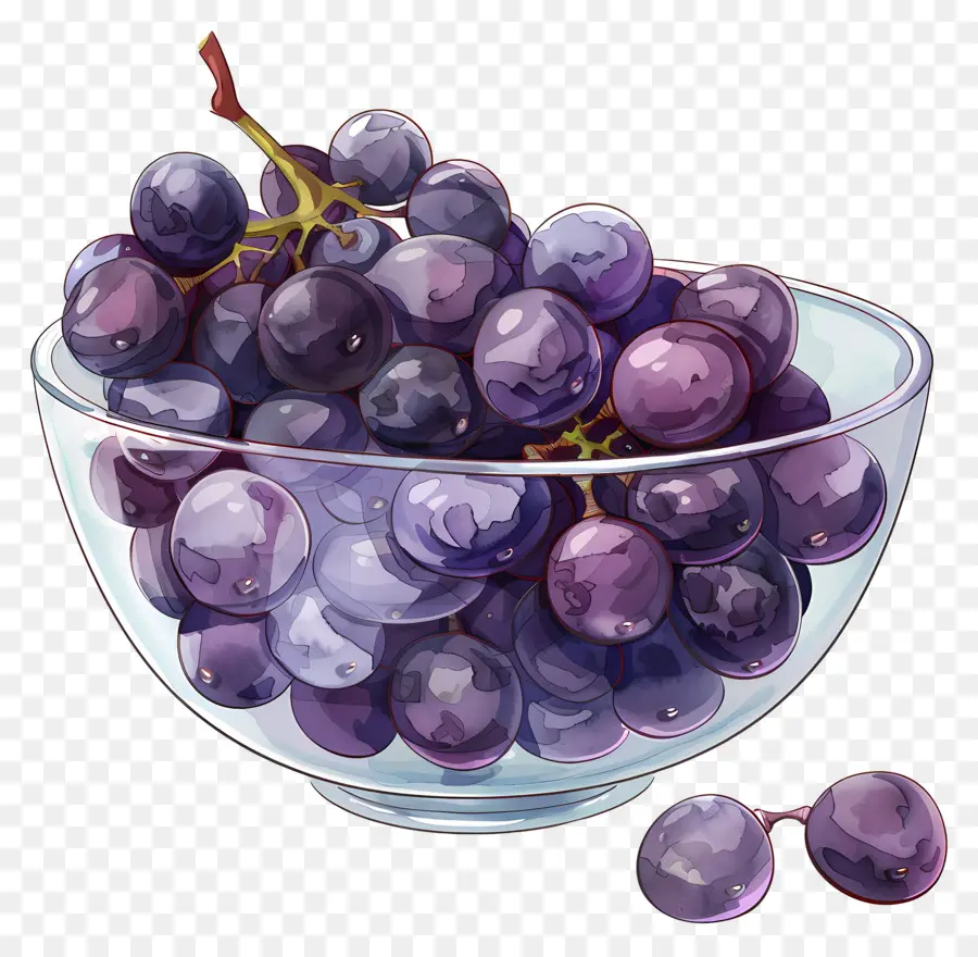 Tazón De Uvas，Uvas PNG