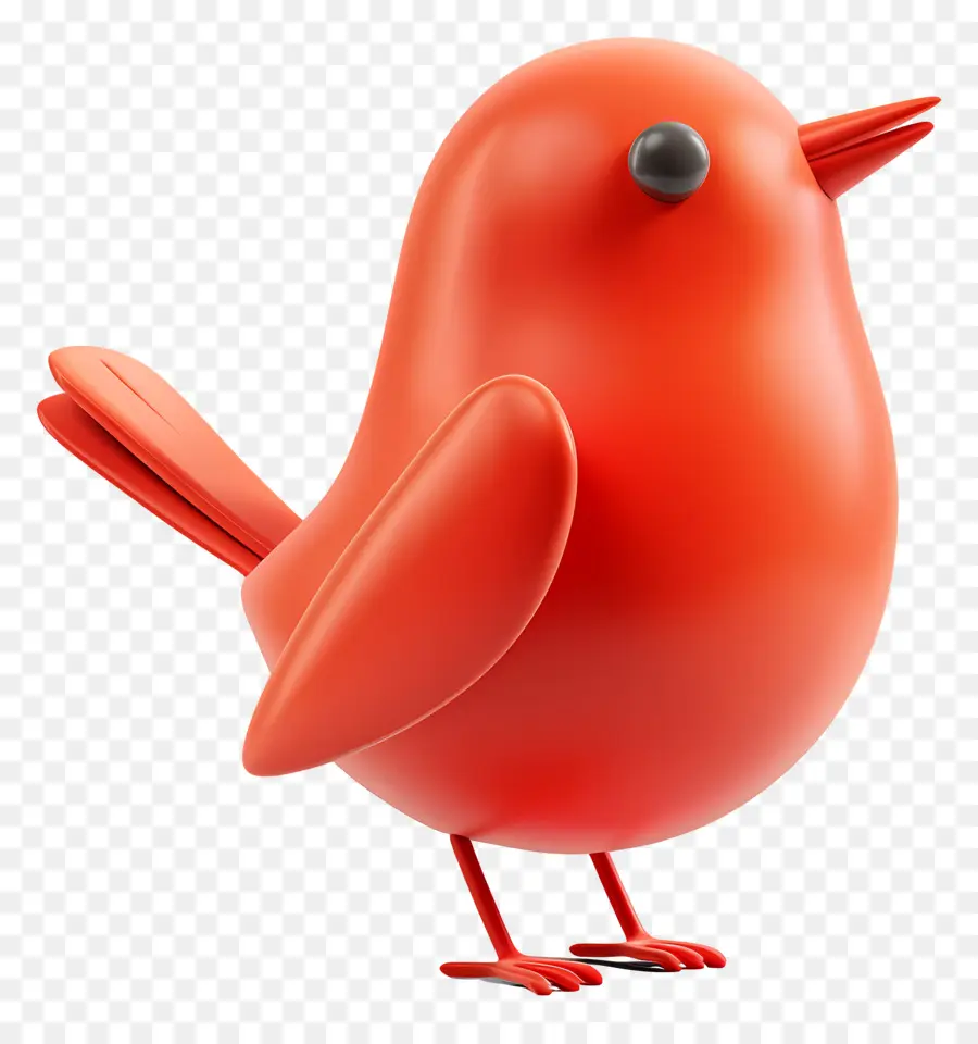 Pájaro Rojo，Plumas PNG