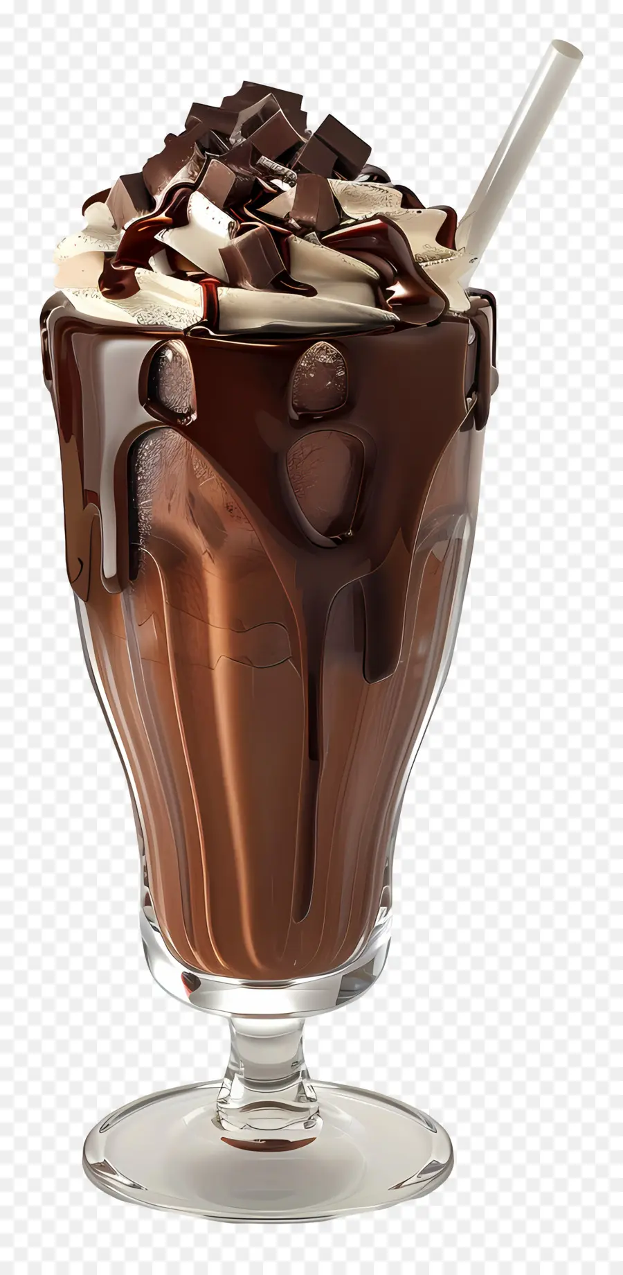 Batido De Chocolate，Postre PNG