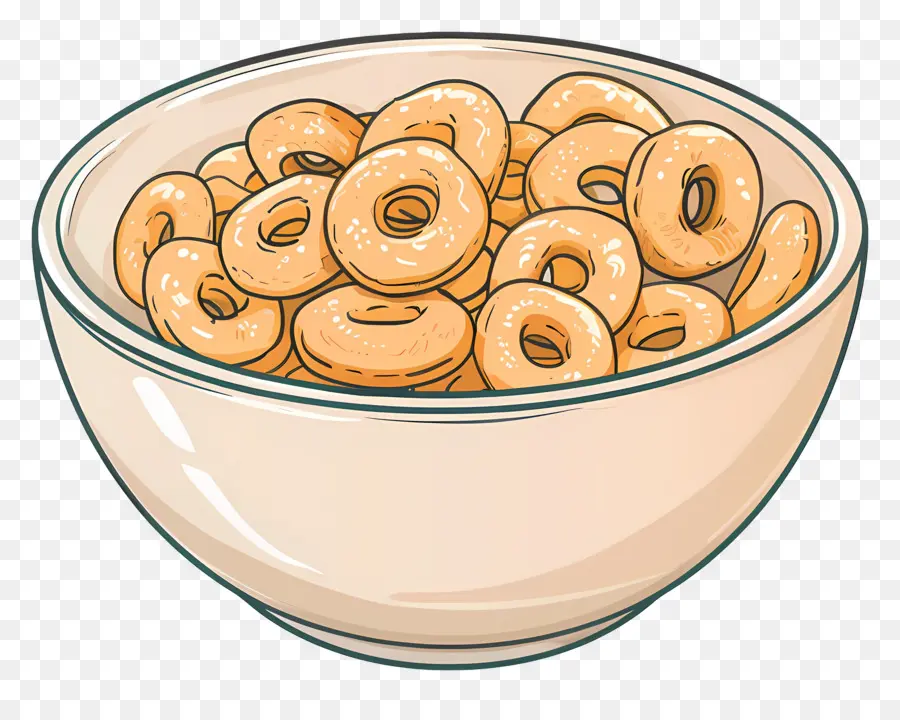 Tazón De Cheerios，Tazón De Cereales PNG