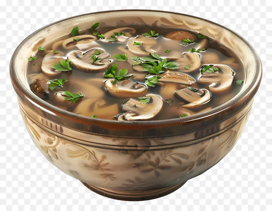 Sopa De Hongos，Tazón De Sopa PNG