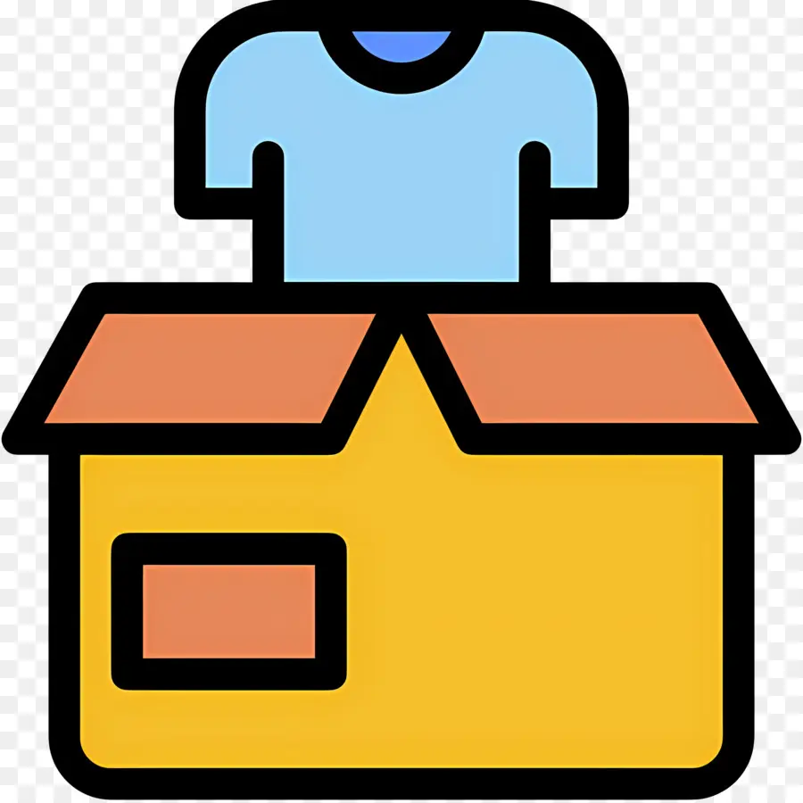 Caja De Ropa，Caja PNG