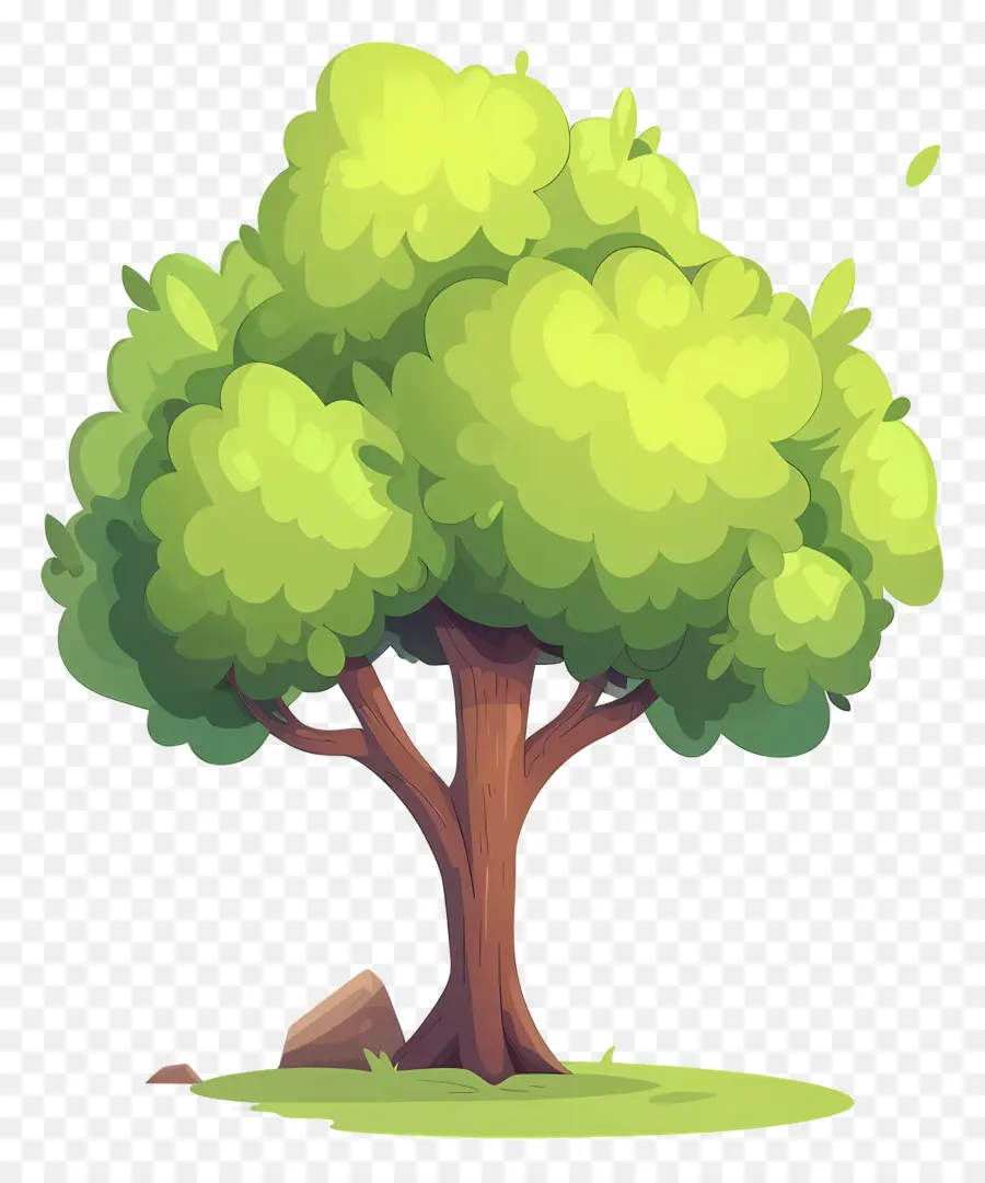 árbol De Dibujos Animados Lindo，Árbol PNG