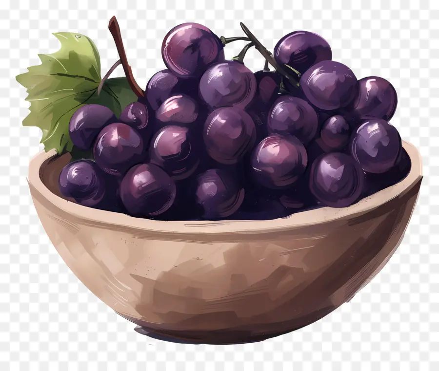 Tazón De Uvas，Uvas PNG