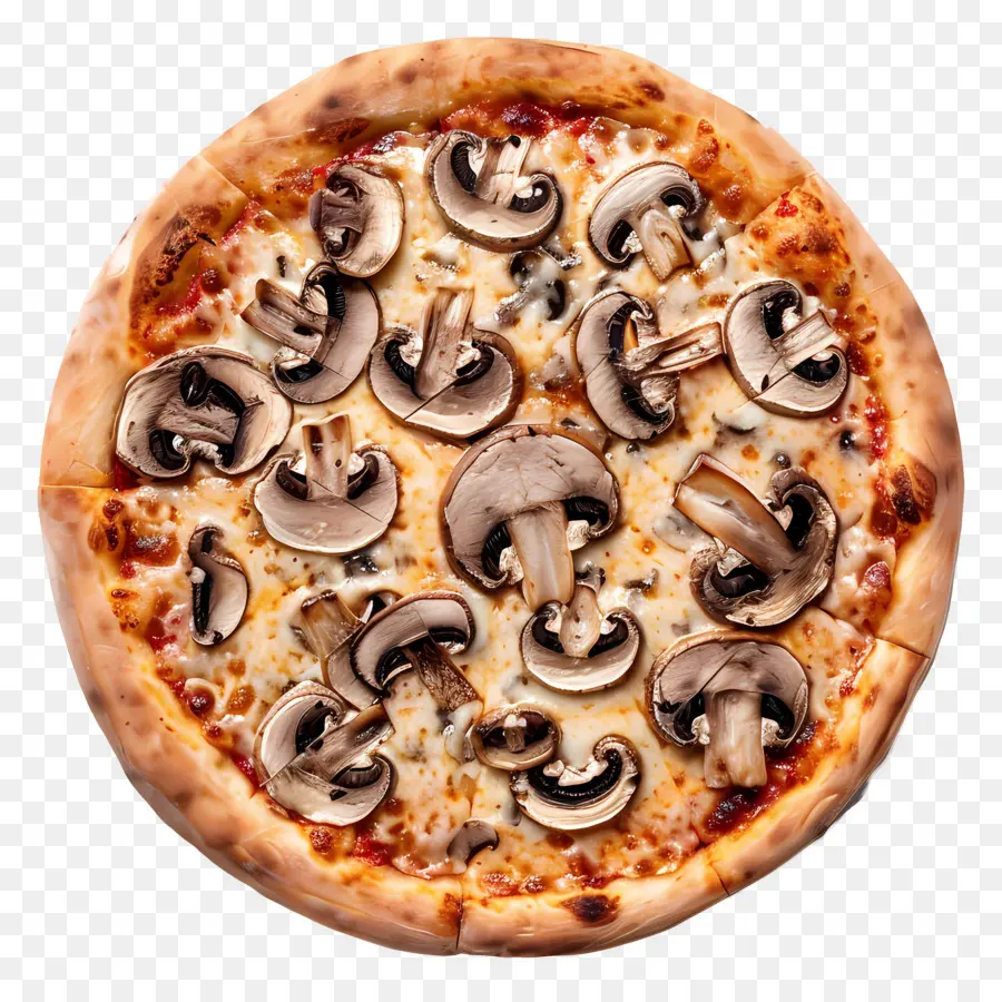 Pizza De Champiñones，Pizza PNG