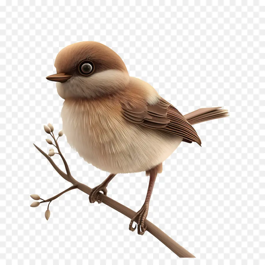 Pájaro Marrón，Pájaro Pequeño PNG