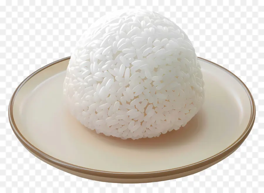 Plato De Arroz，Bola De Arroz PNG