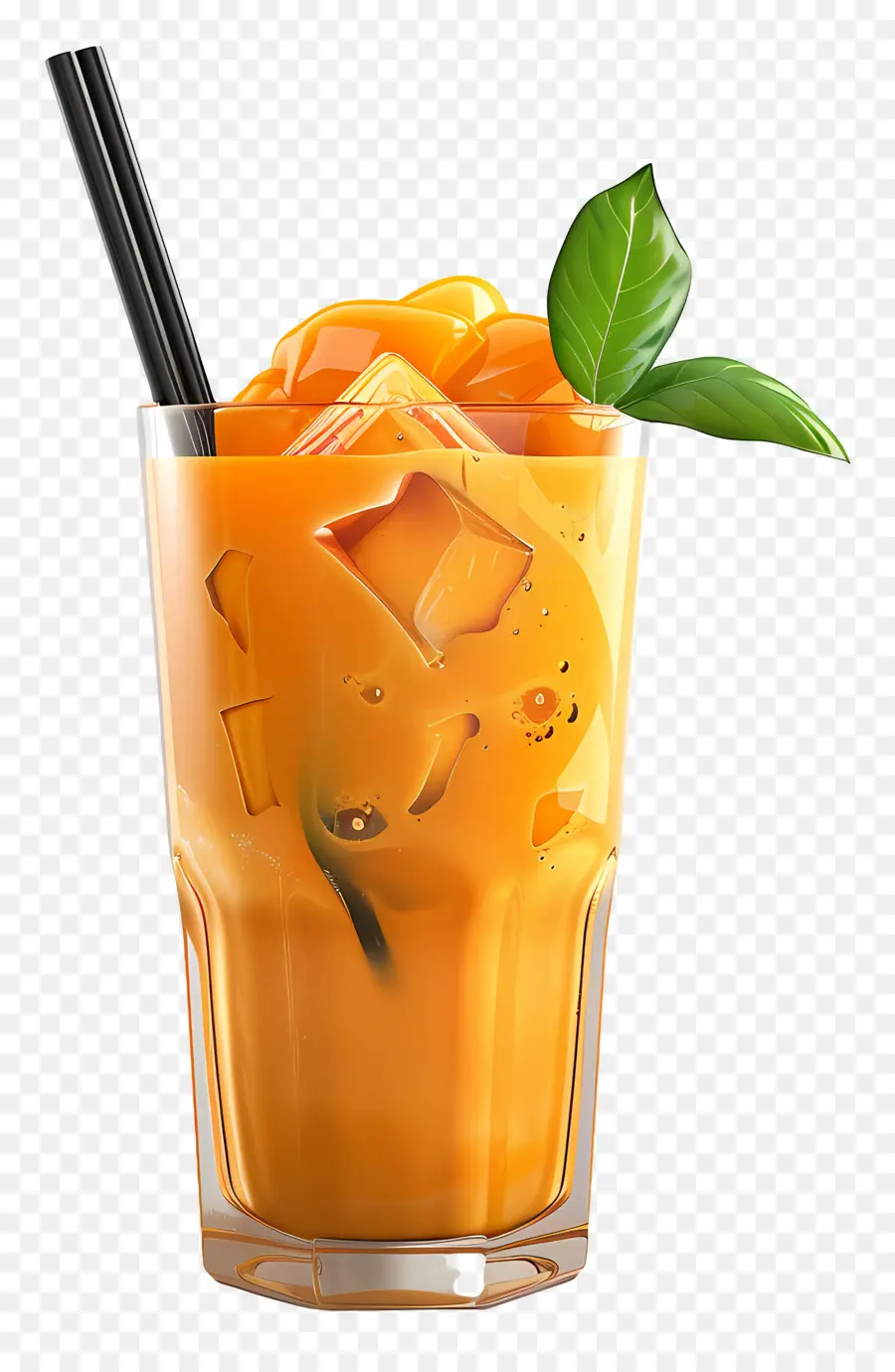 Té Tailandés，Té Helado PNG