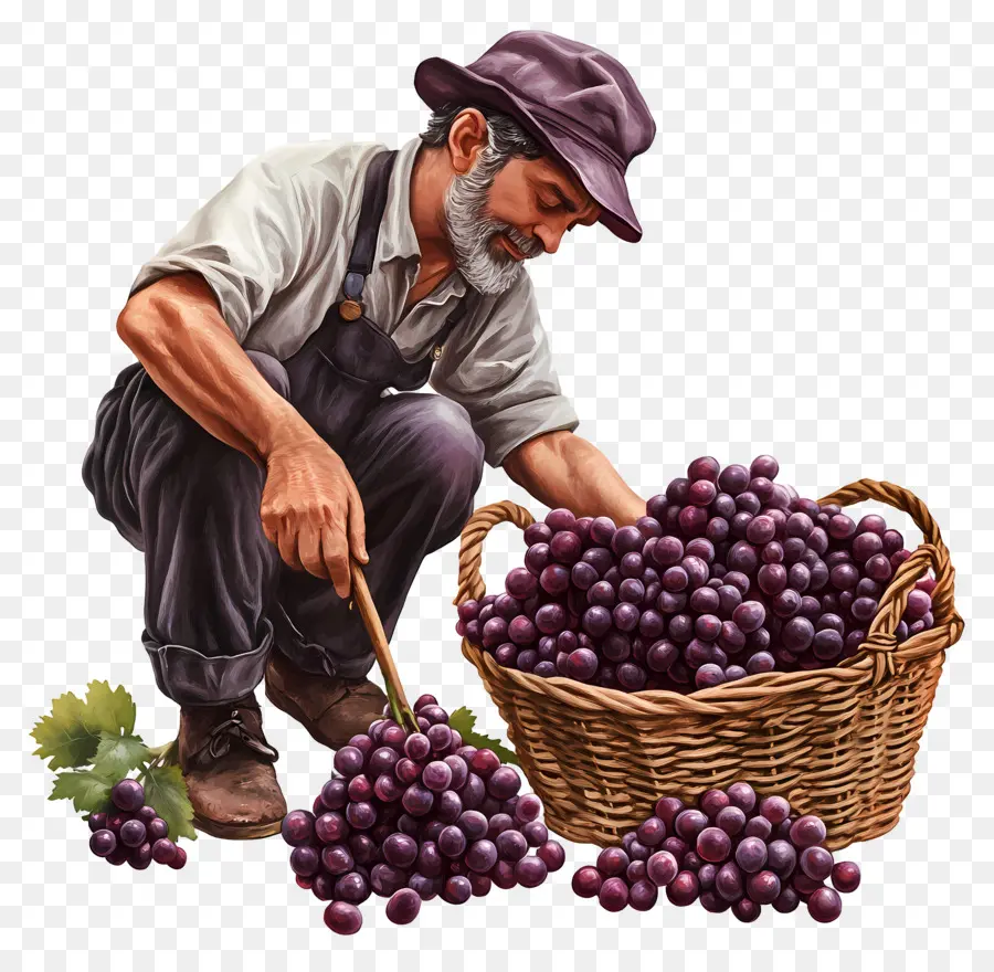 Cosecha De Uvas，Vendimia PNG