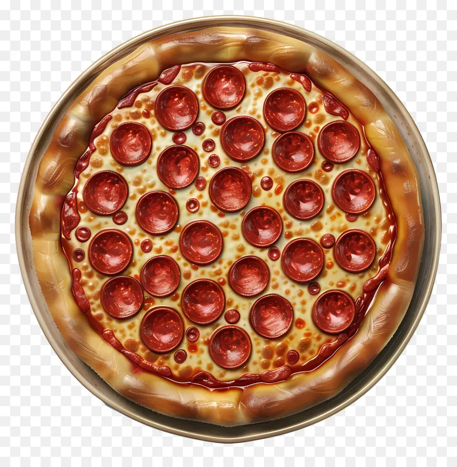 Pizza De Peperoni，Pizza PNG