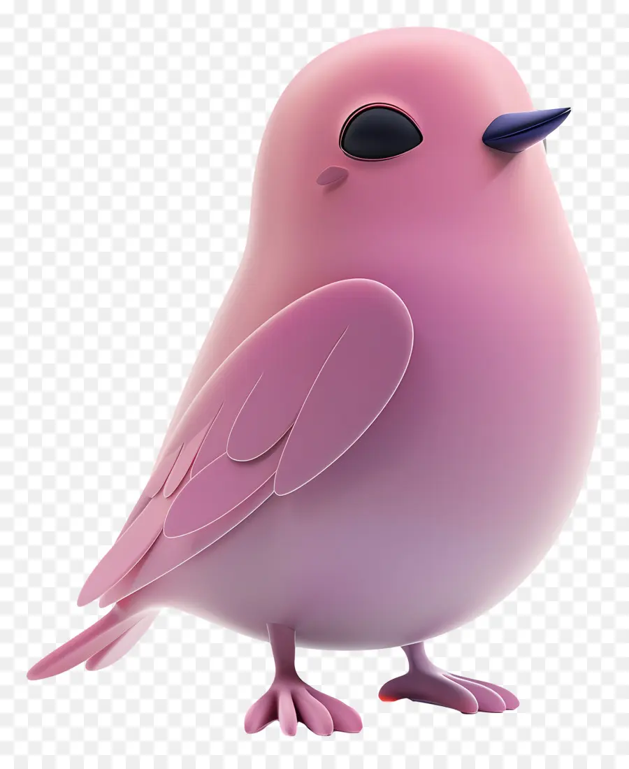 Pájaro Rosa，Pájaro Morado PNG