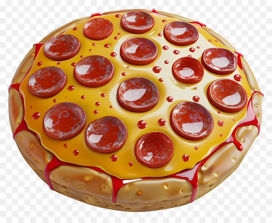 Pizza De Peperoni，Pizza PNG