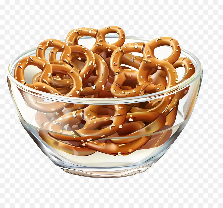 Tazón De Pretzels，Bol PNG