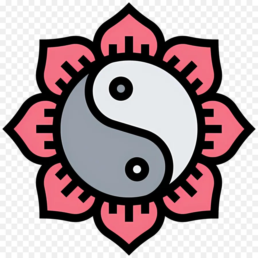 Yin Yang，Símbolo Yin Yang PNG