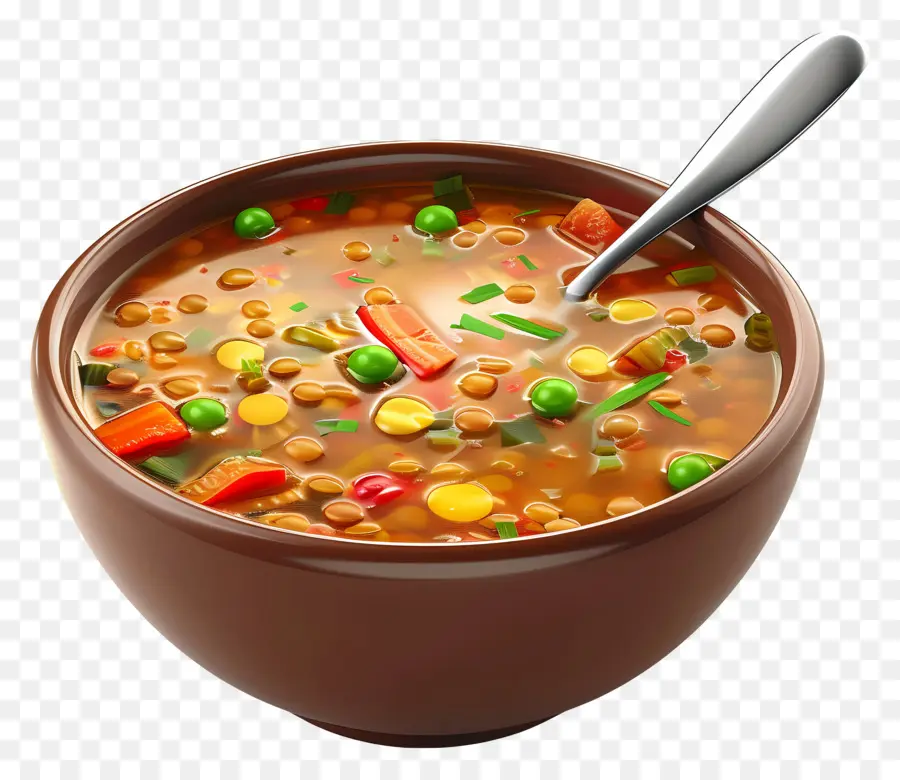 Sopa De Lentejas，Sopa De Verduras PNG