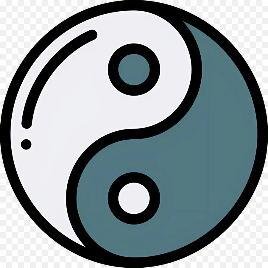 Yin Yang，Símbolo Yin Yang PNG