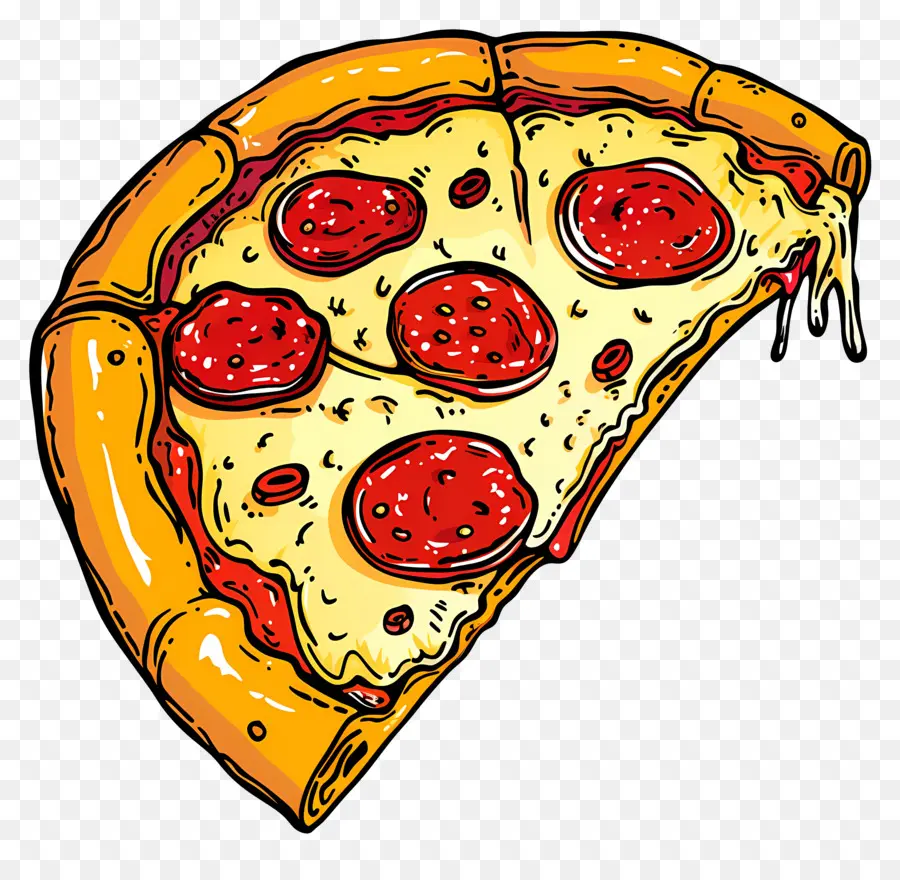 Pizza De Peperoni，Rebanada De Pizza PNG