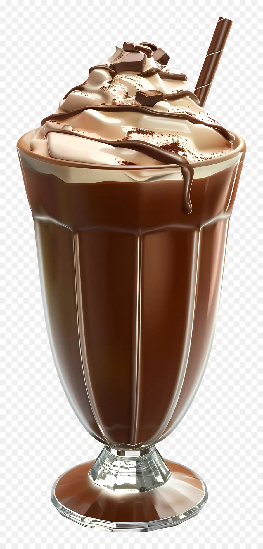 Batido De Chocolate，Postre PNG