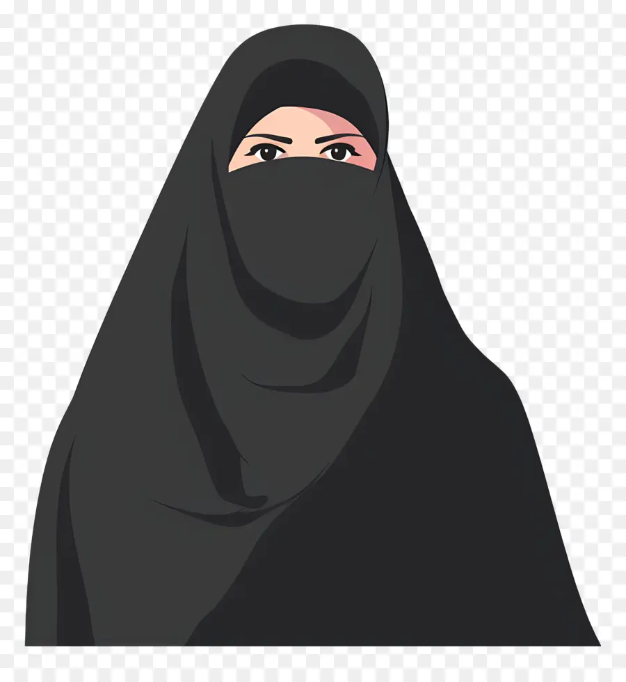 Mujer En Niqab，Mujer En Hijab PNG