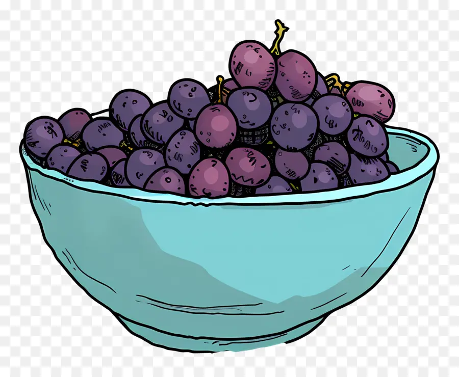 Tazón De Uvas，Uvas PNG