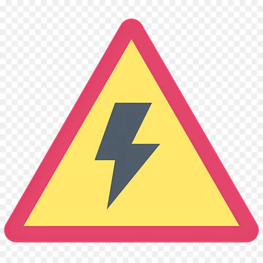 Advertencia Electrica，Señal De Advertencia Eléctrica PNG