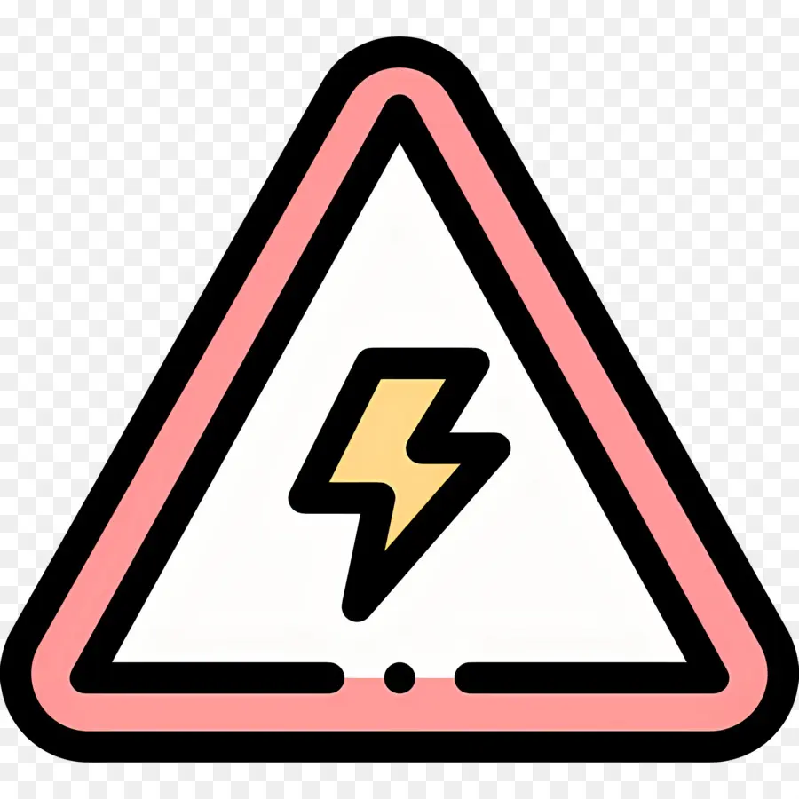 Advertencia Electrica，Señal De Advertencia Eléctrica PNG