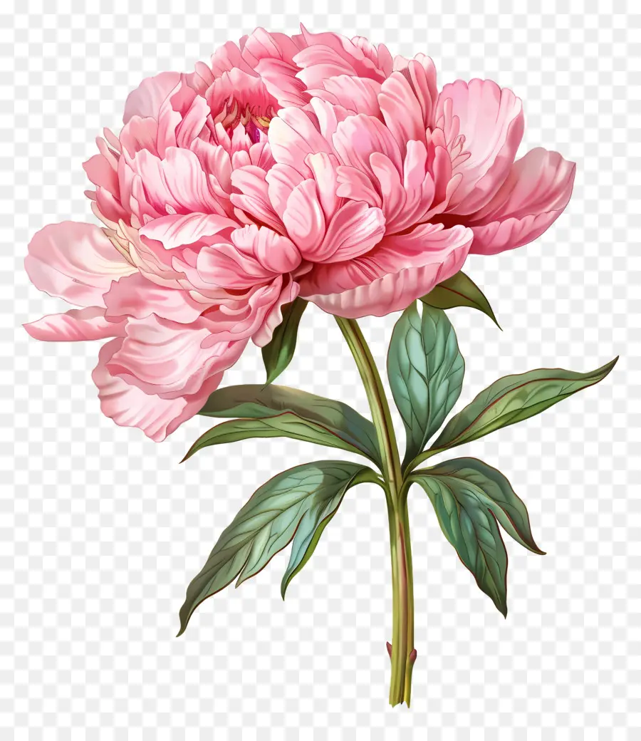 Peonía Rosa，Flores De Peonía PNG