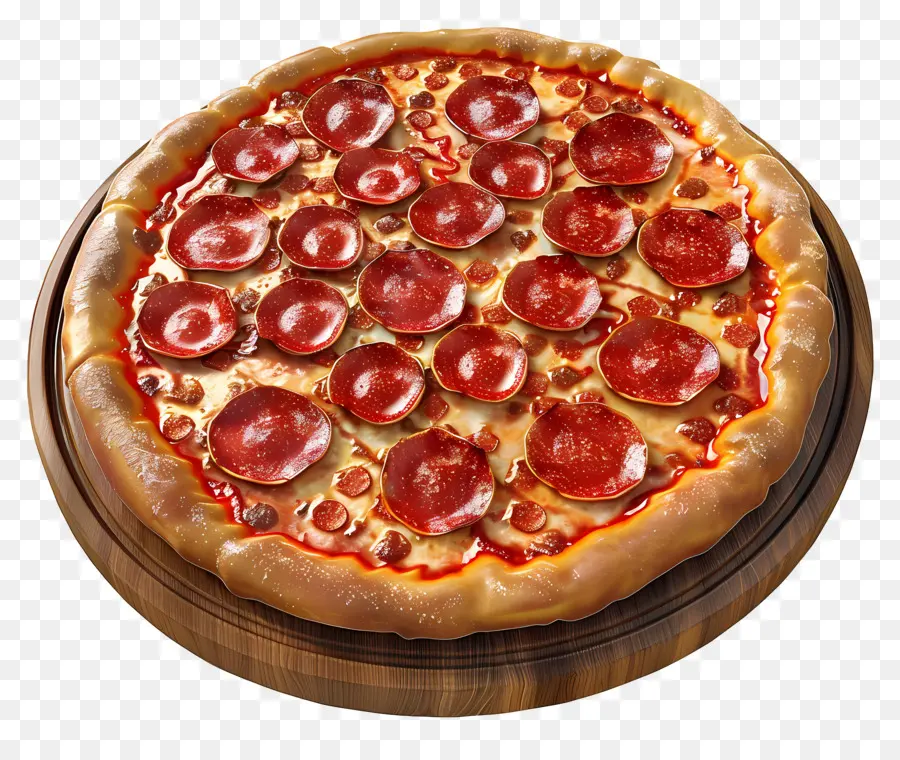 Pizza De Peperoni，Pizza PNG