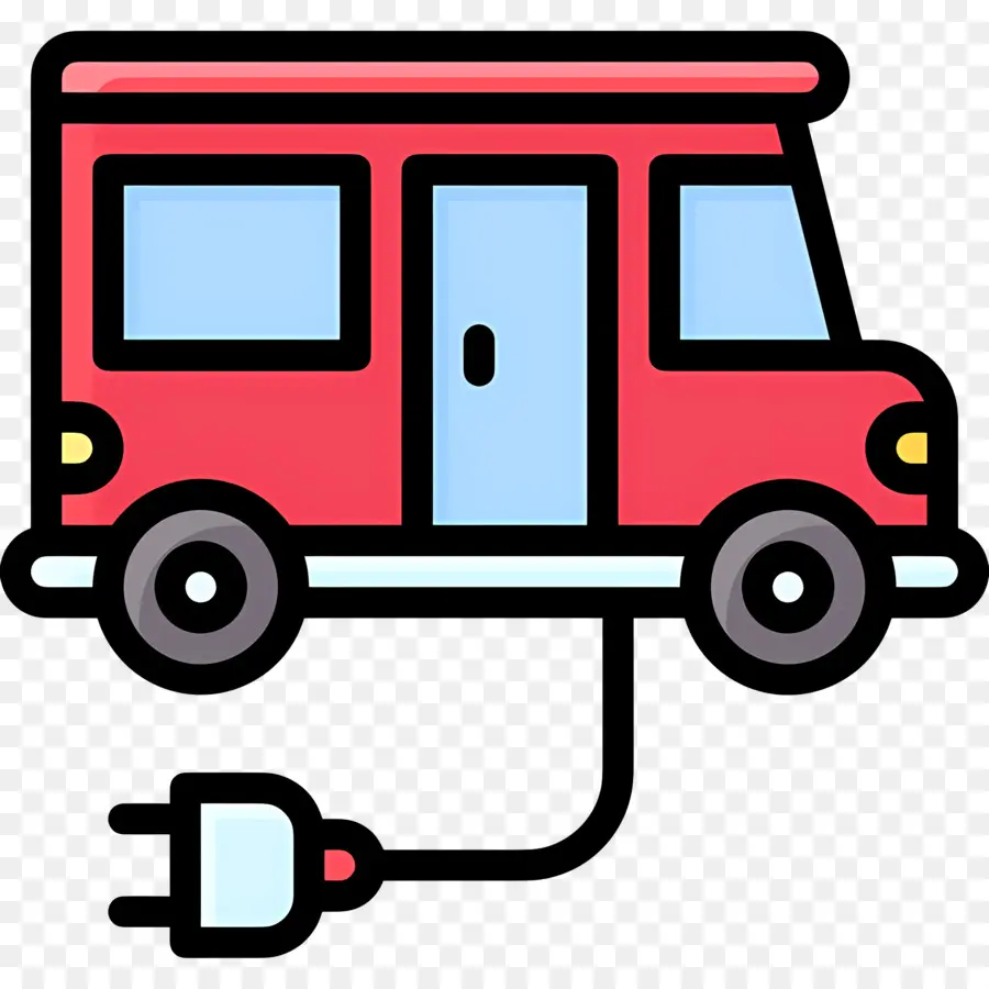 Autobús Eléctrico，Rv Eléctrica PNG