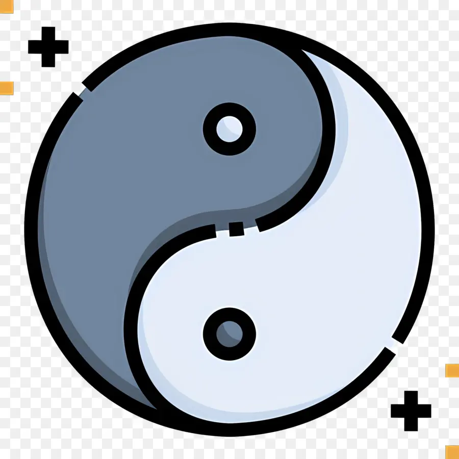 Yin Yang，Símbolo Yin Yang PNG