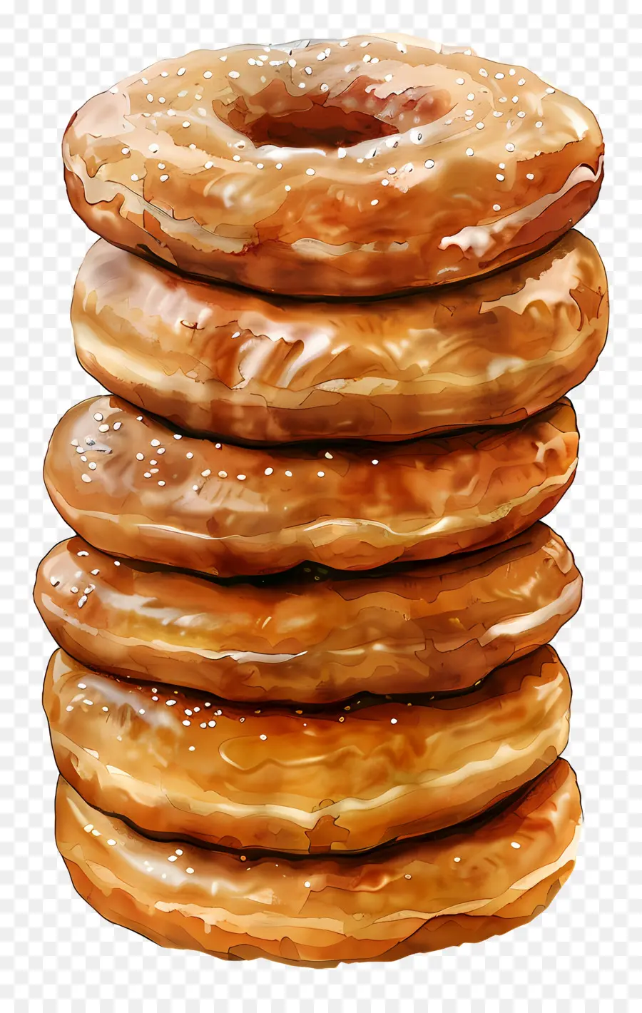 Pila De Donas，Pasteles PNG